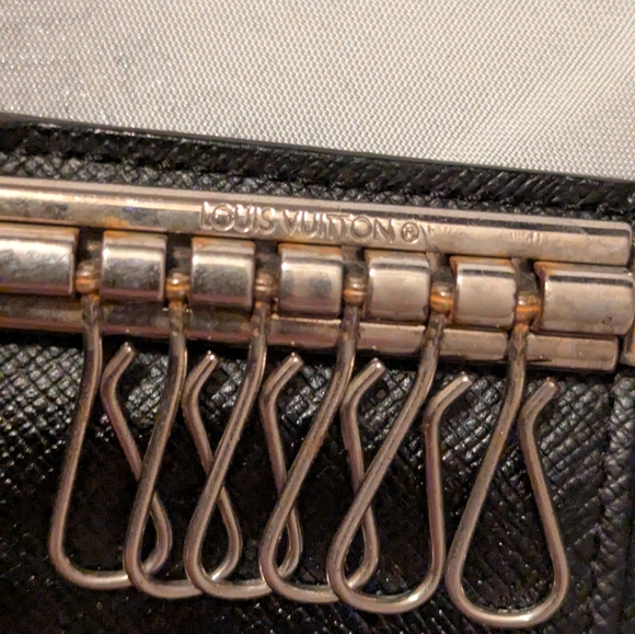 LOUIS VUITTON Damier Graphite Multicles 6 Key Case with COA VGUC - Picture 12 of 13